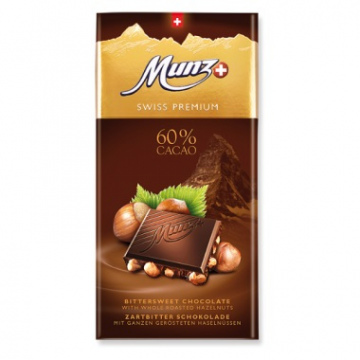 MUNZ SWISS PREMIUM HAZELNUT, 100G