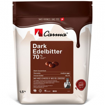 EDELBITTER 70% DARK COIN, 2KG BAG